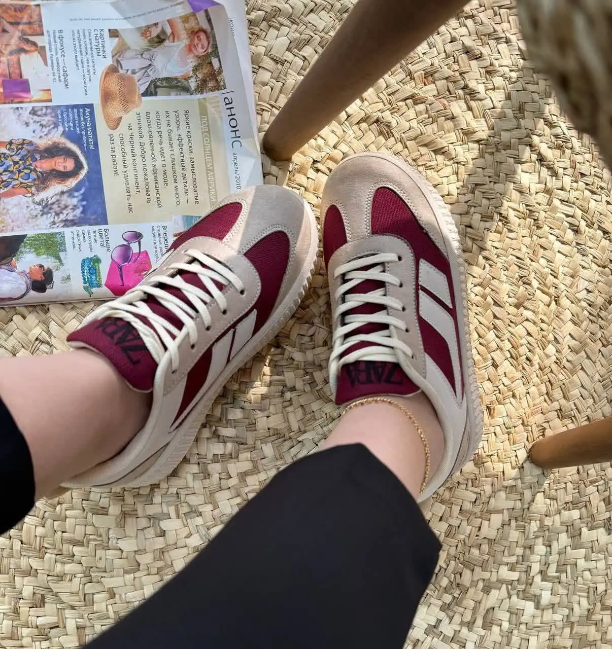 ونس جدید در دو رنگ با زیره‌ پی‌یو و کیفیت عالی، سبک و راحت
