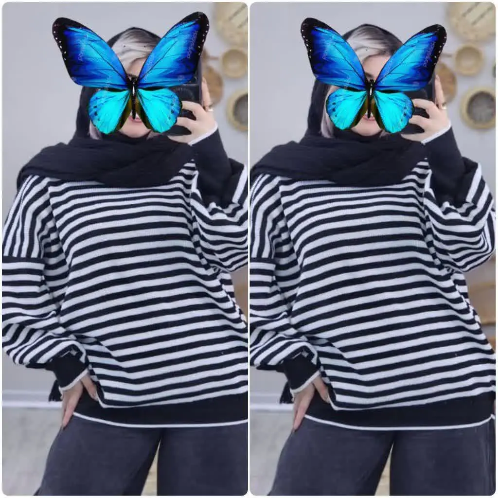 بلوز قواره دار مدل ارغوان