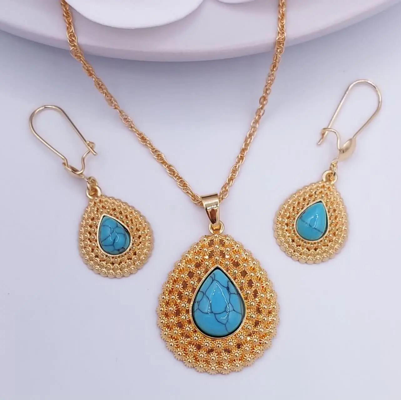 #نیم‌ست سنگ فیروزه جدید😍
