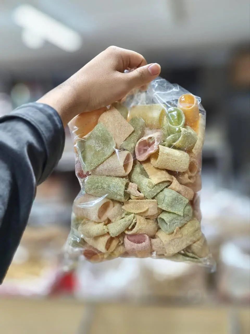 پفک هندی آماده فله