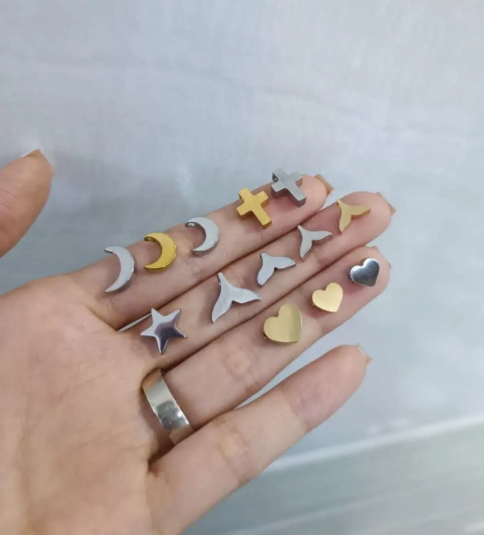 پلاک‌های سه بعدی استیل و رنگ ثابت 🤌
