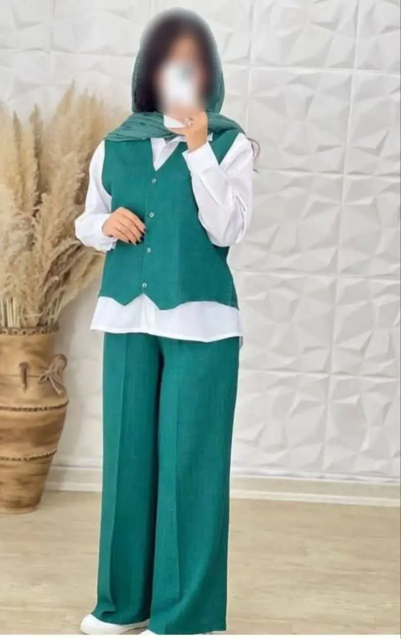 ✅ #ست سه تیکه #شانتون 
