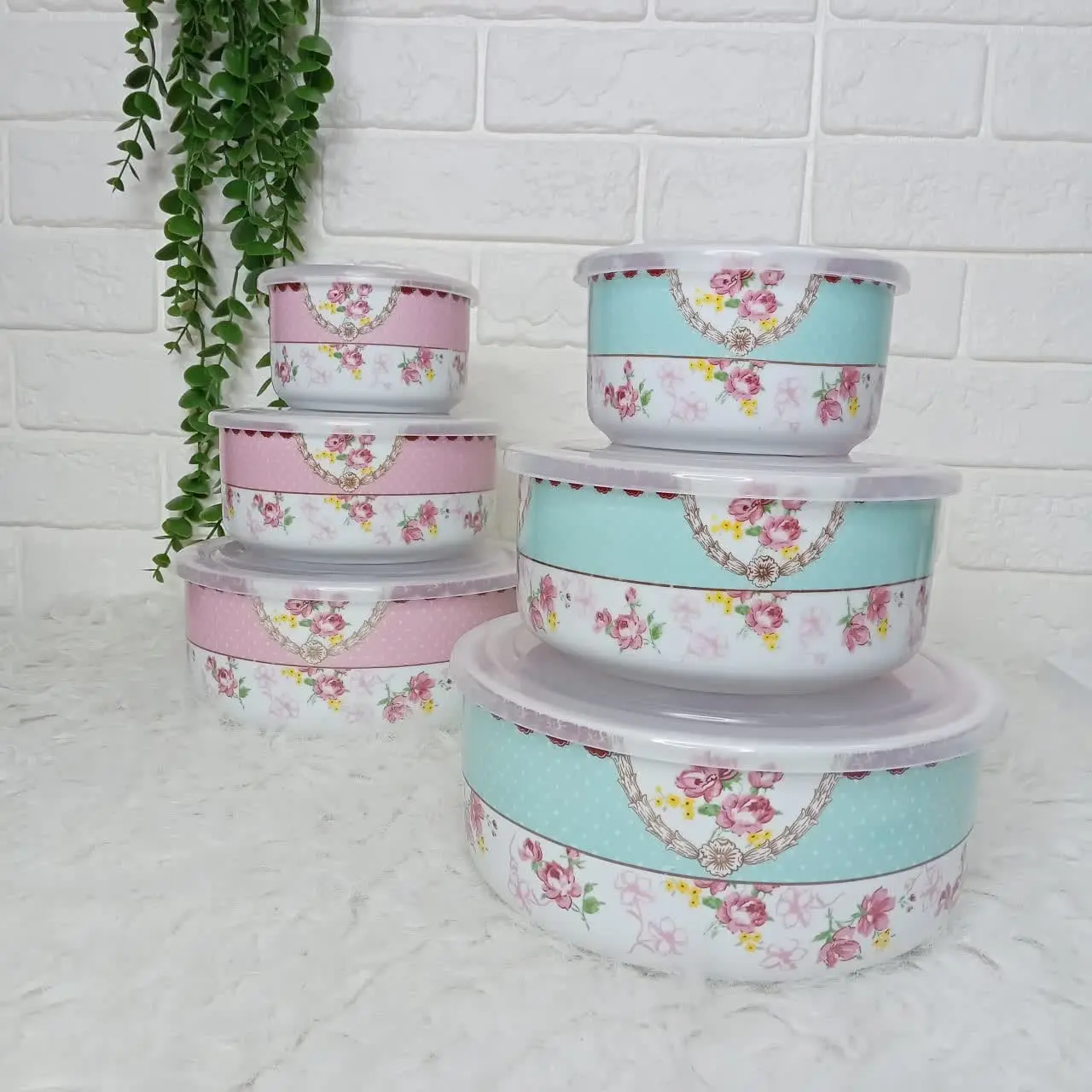 #ظروف سرامیکی سوپاپ دار ۳ تیکه🍓
