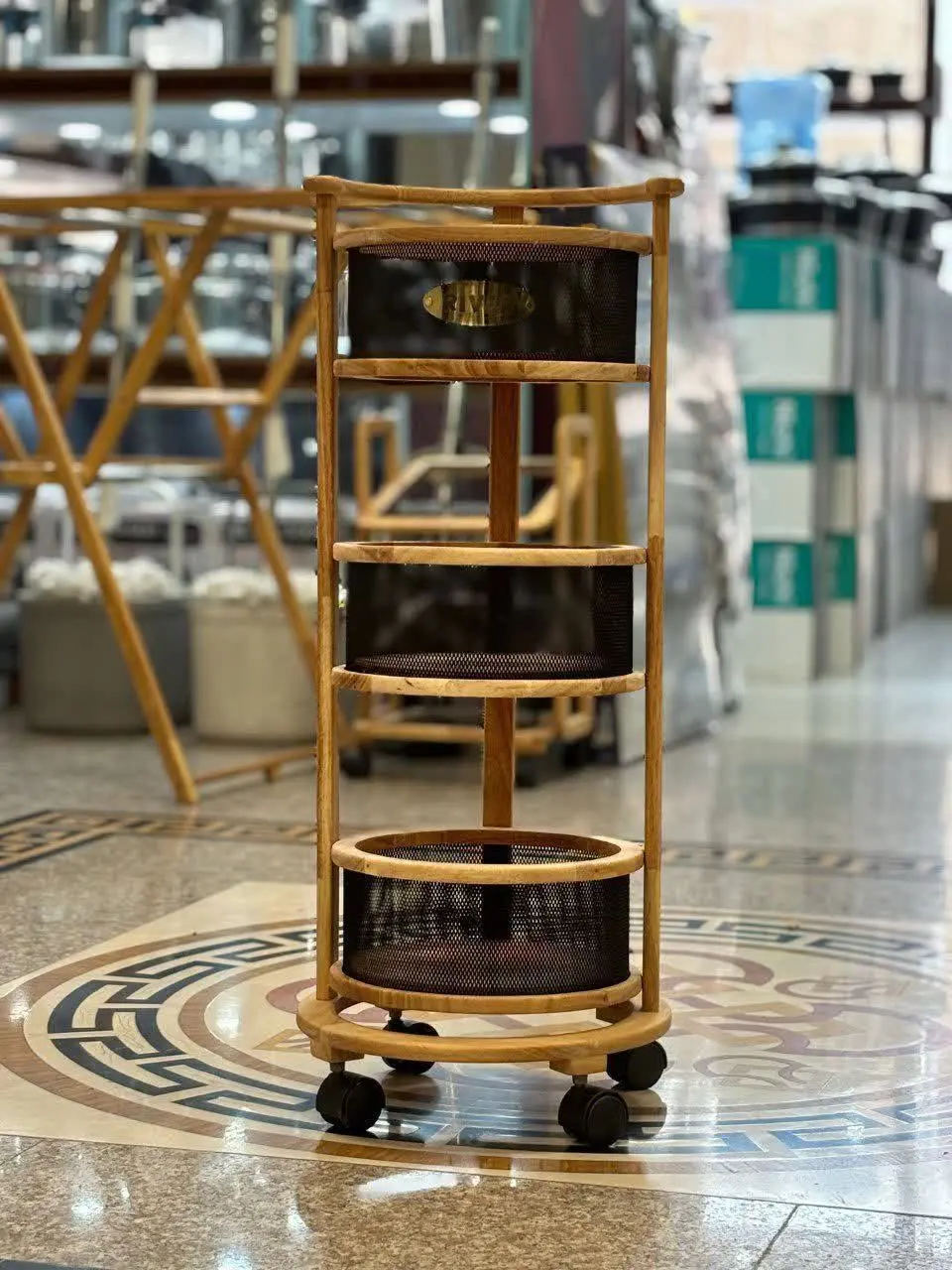 📌جا پیازی و سیب زمینی چرخ د...