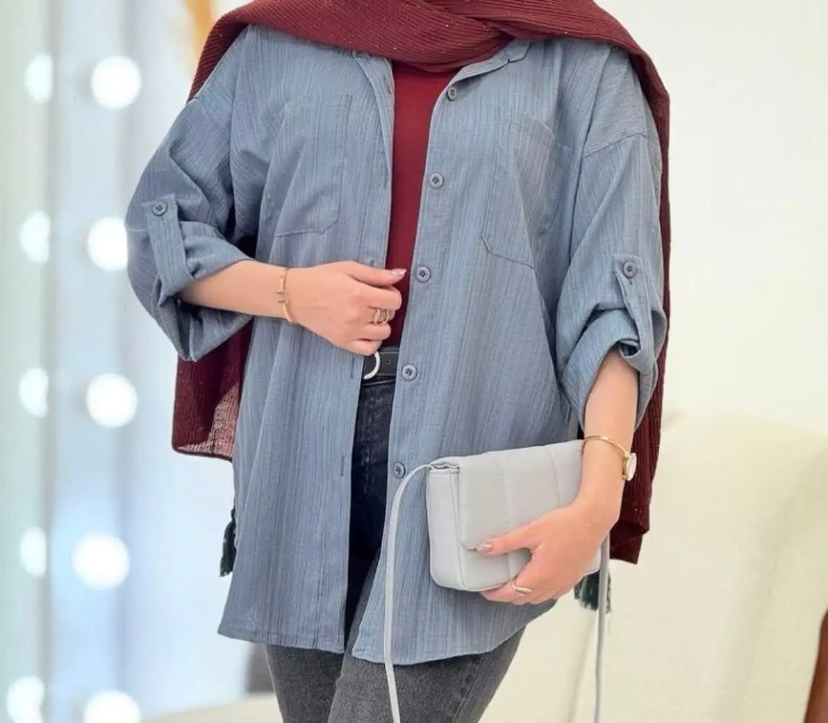 شومیز مانتو یی ترانه ۱۳۱۰