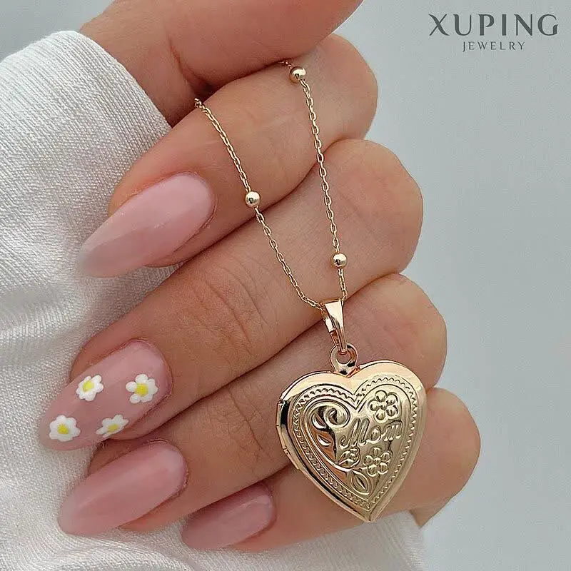 پلاک لاکت قلبی بدون زنجیر ژ...