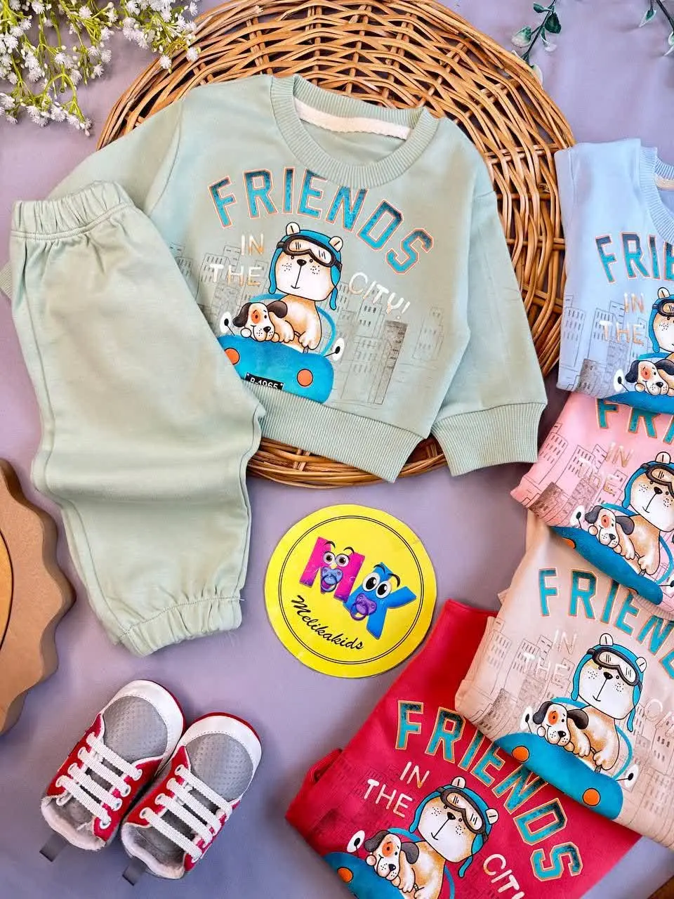 بلوز شلوار طرح هاپو موتورسو...