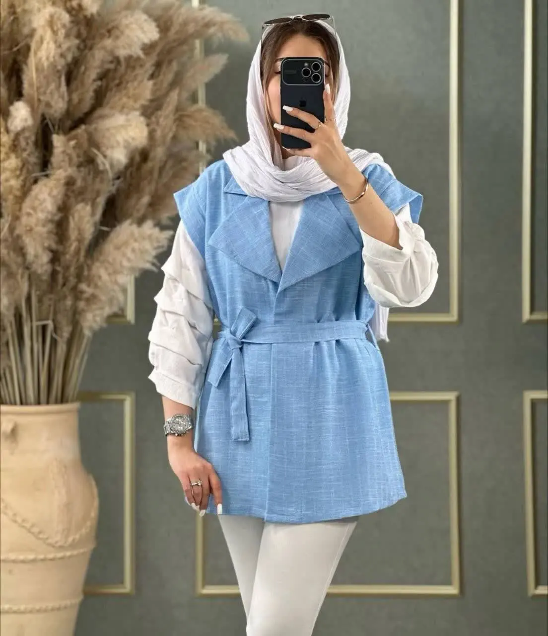 نام: وست کمربند دار
