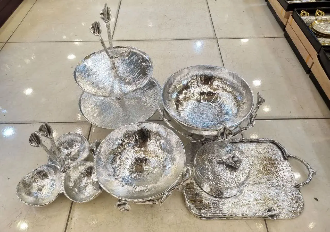 ست پذیرایی لیلیوم تمام آلومینیوم 
