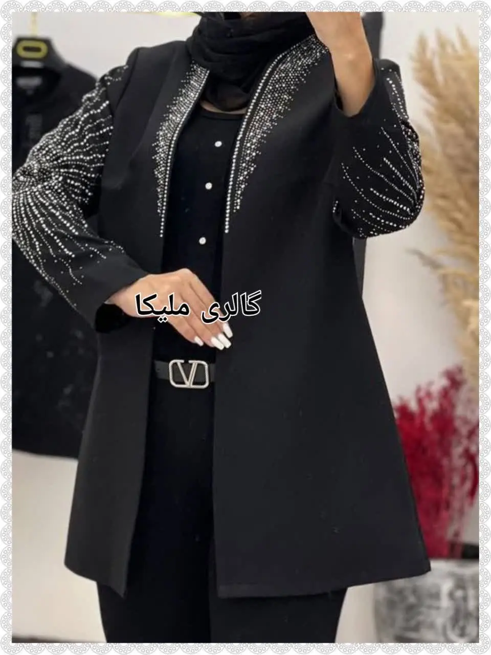 👚نام: کت مجلسی نگین دار
