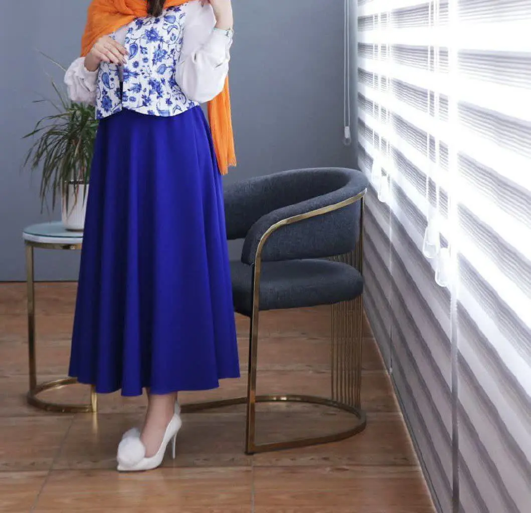 ☀️نام: کالکشن عیدانه ست سه تکه نیلگون 🌊
