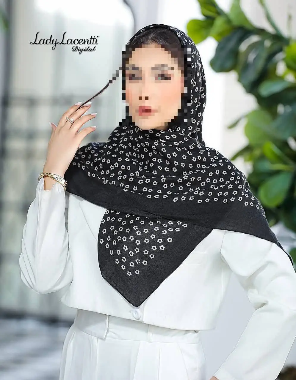 🍃روسری نخی عیدانه
