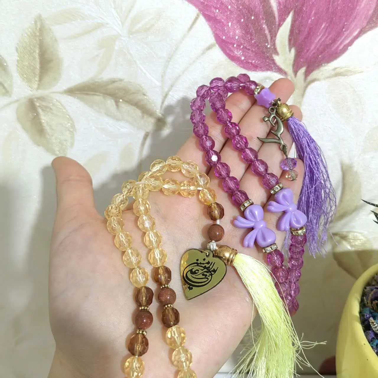 تسبیح جیبی فانتزی ۳۳عددی
