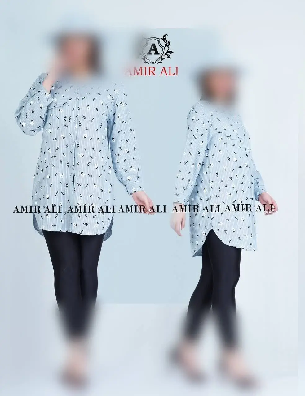 نام: مانتو چاپ گچی
