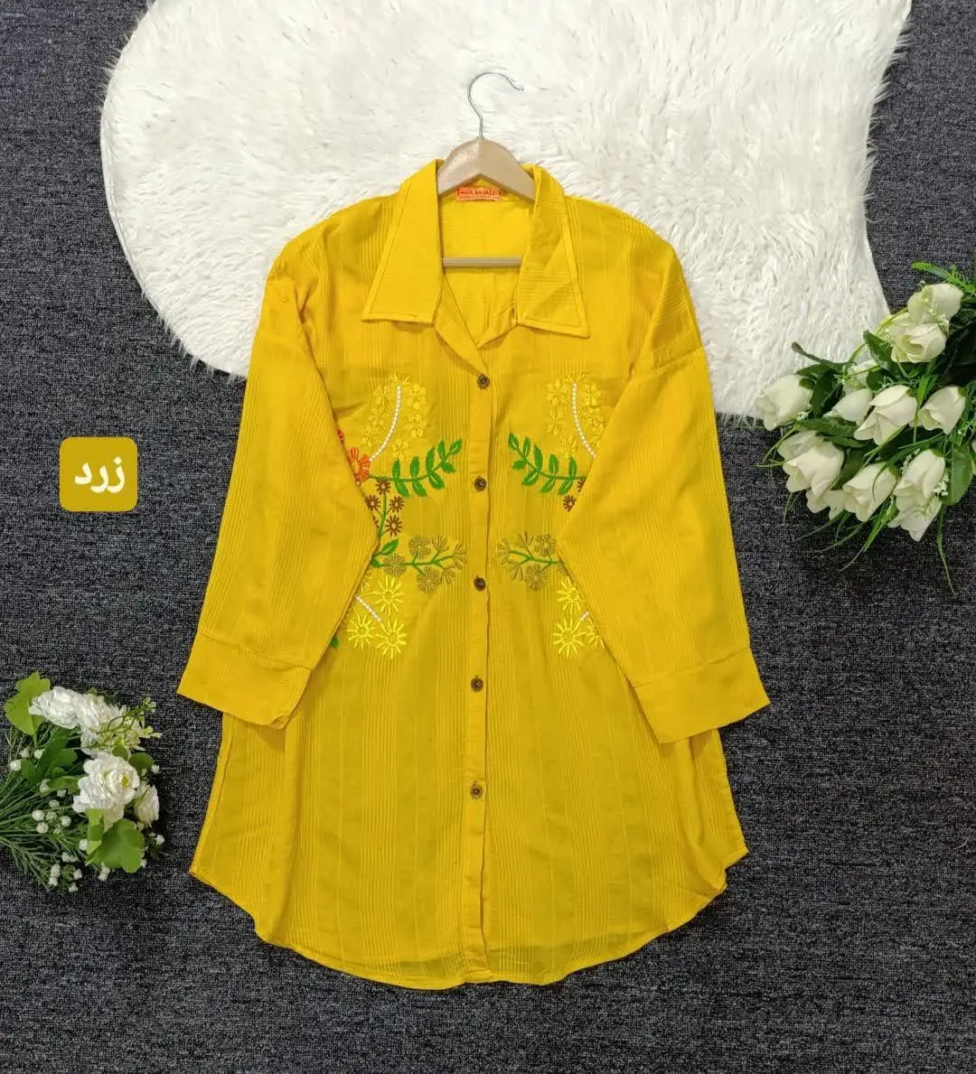 نام: شومیز مانتویی شکوفه
