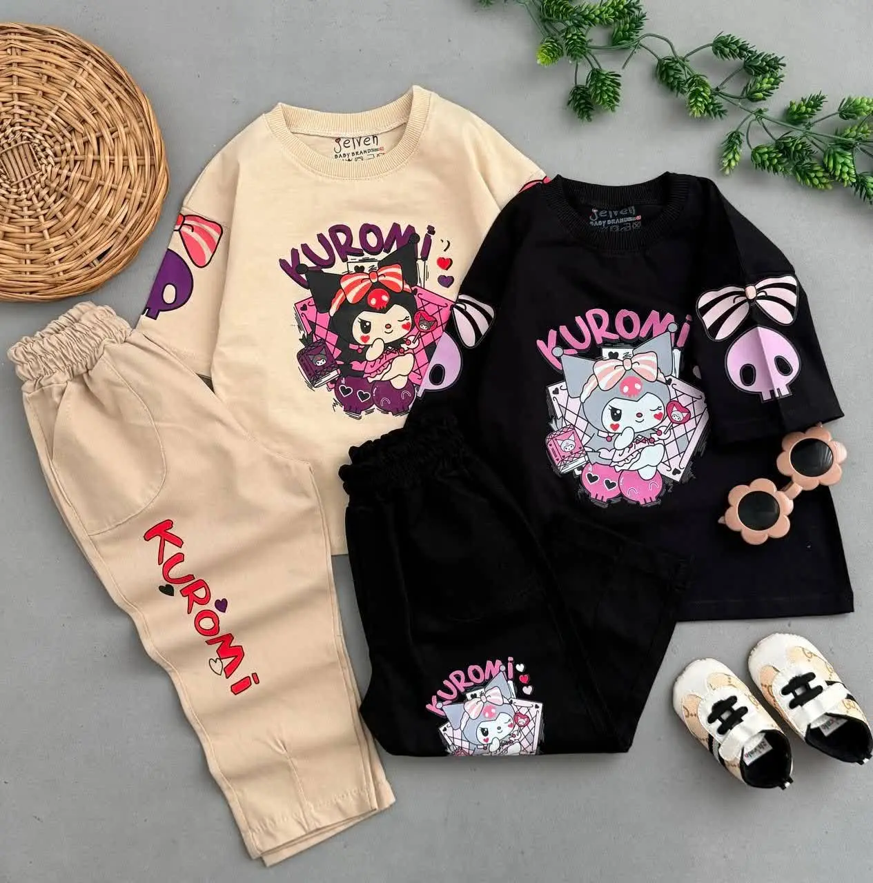 ست تیشرت وشلوار کرومی پرطرفدار رسید ☺️☺️
