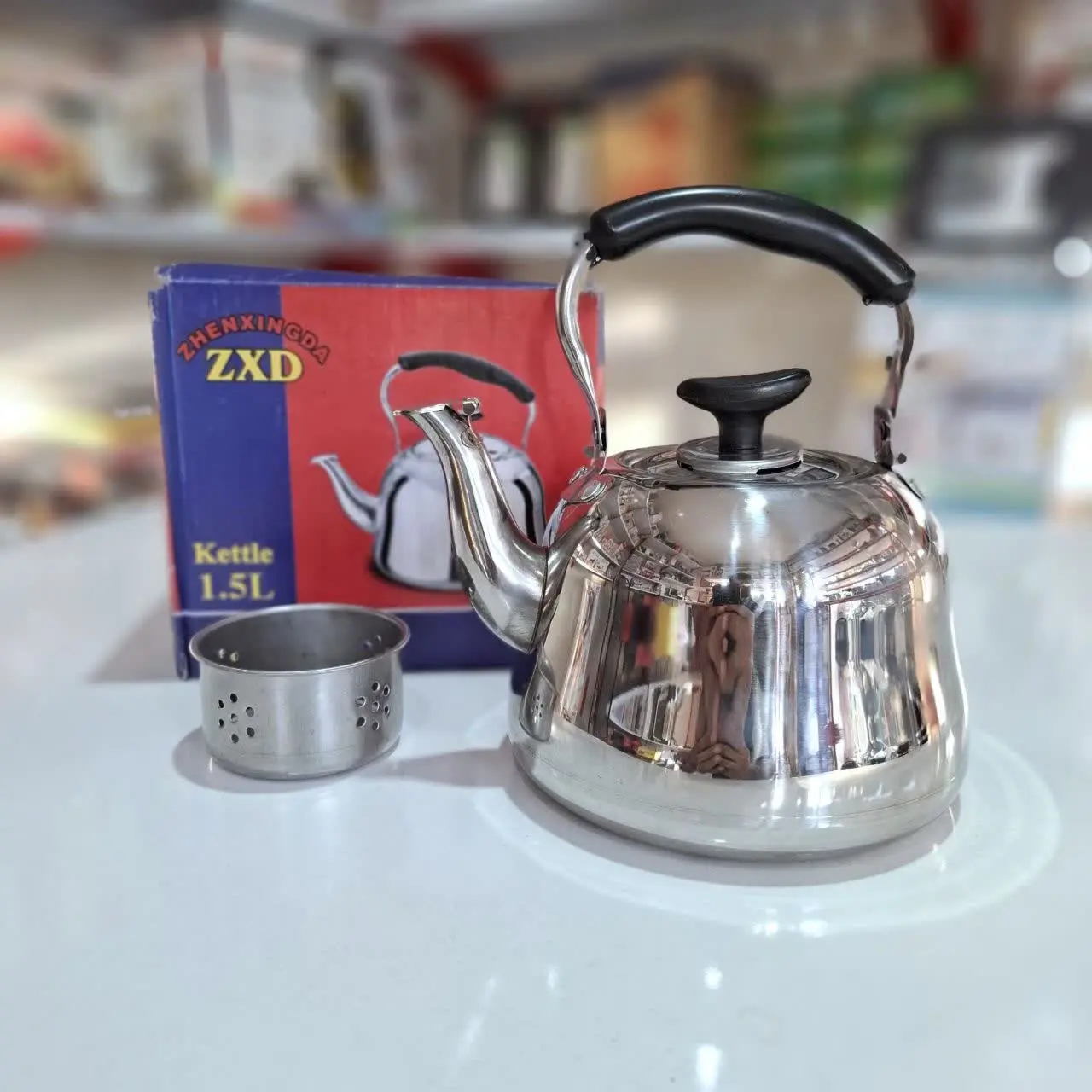 کتری استیل ۱٫۵ لیتری ZXD