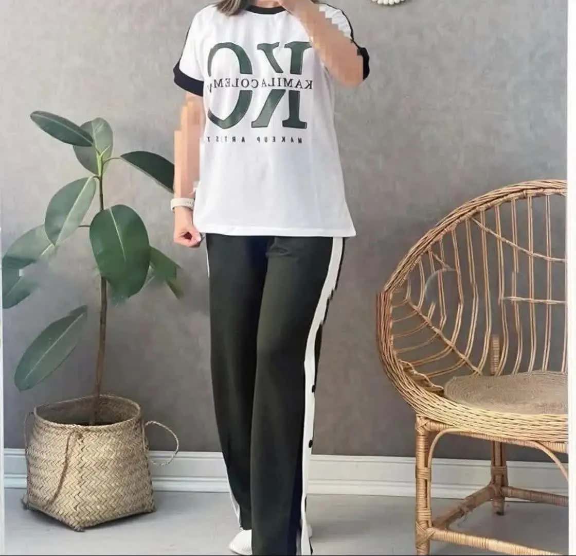 ست #تیشرت #شلوار KC 
