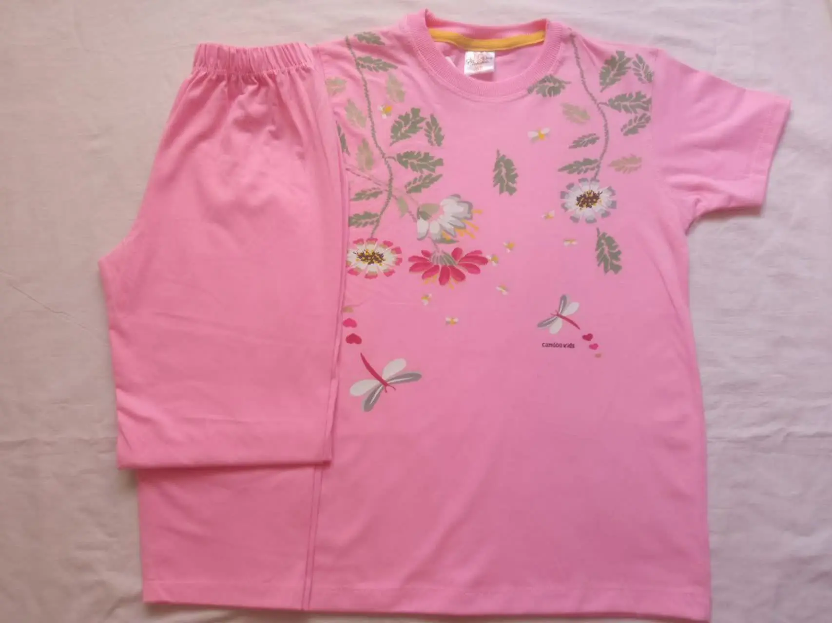 تیشرت شلوارک بلند سنجاقک🌸