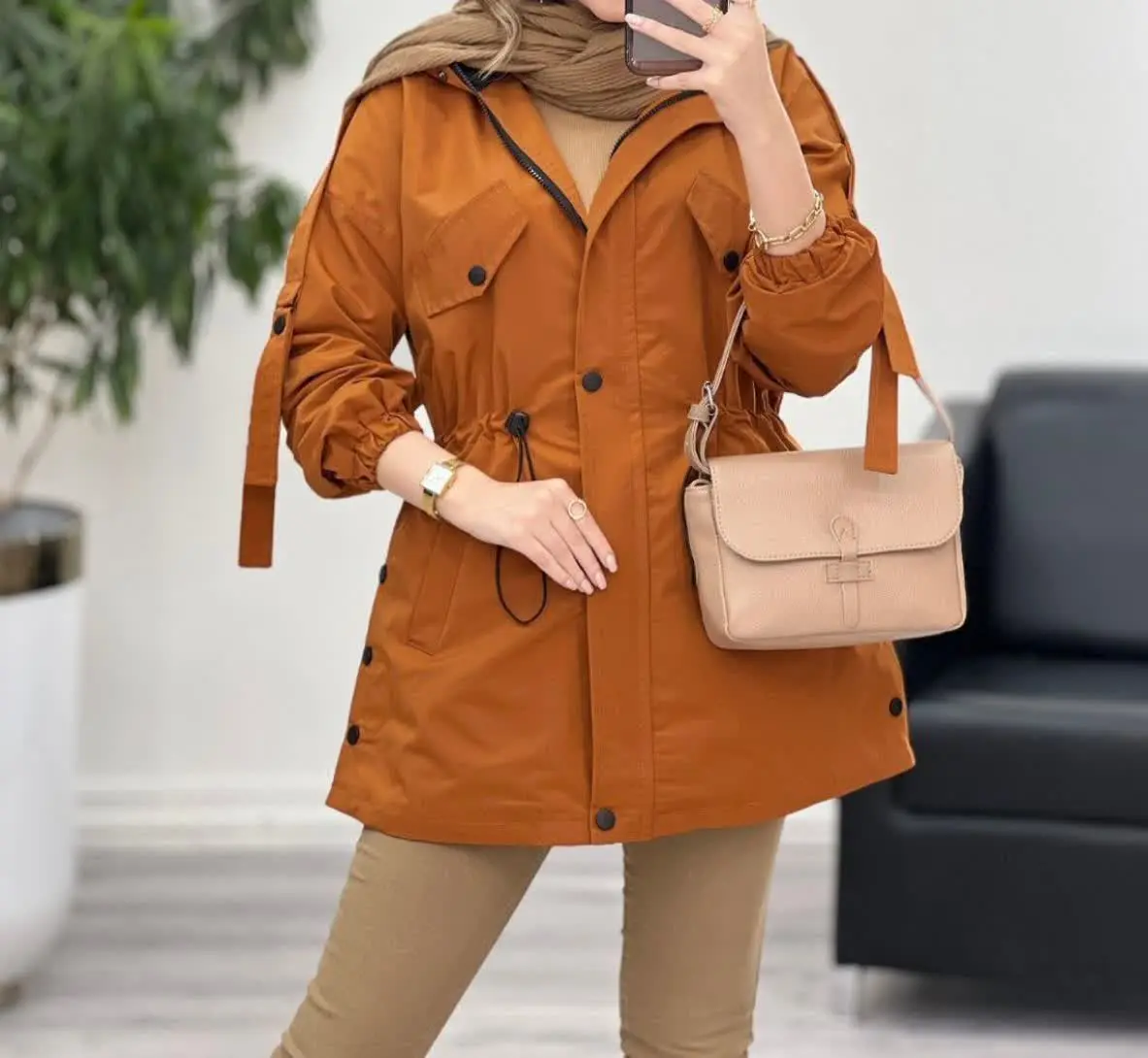 🍂نام: مانتو بارونی هلیا