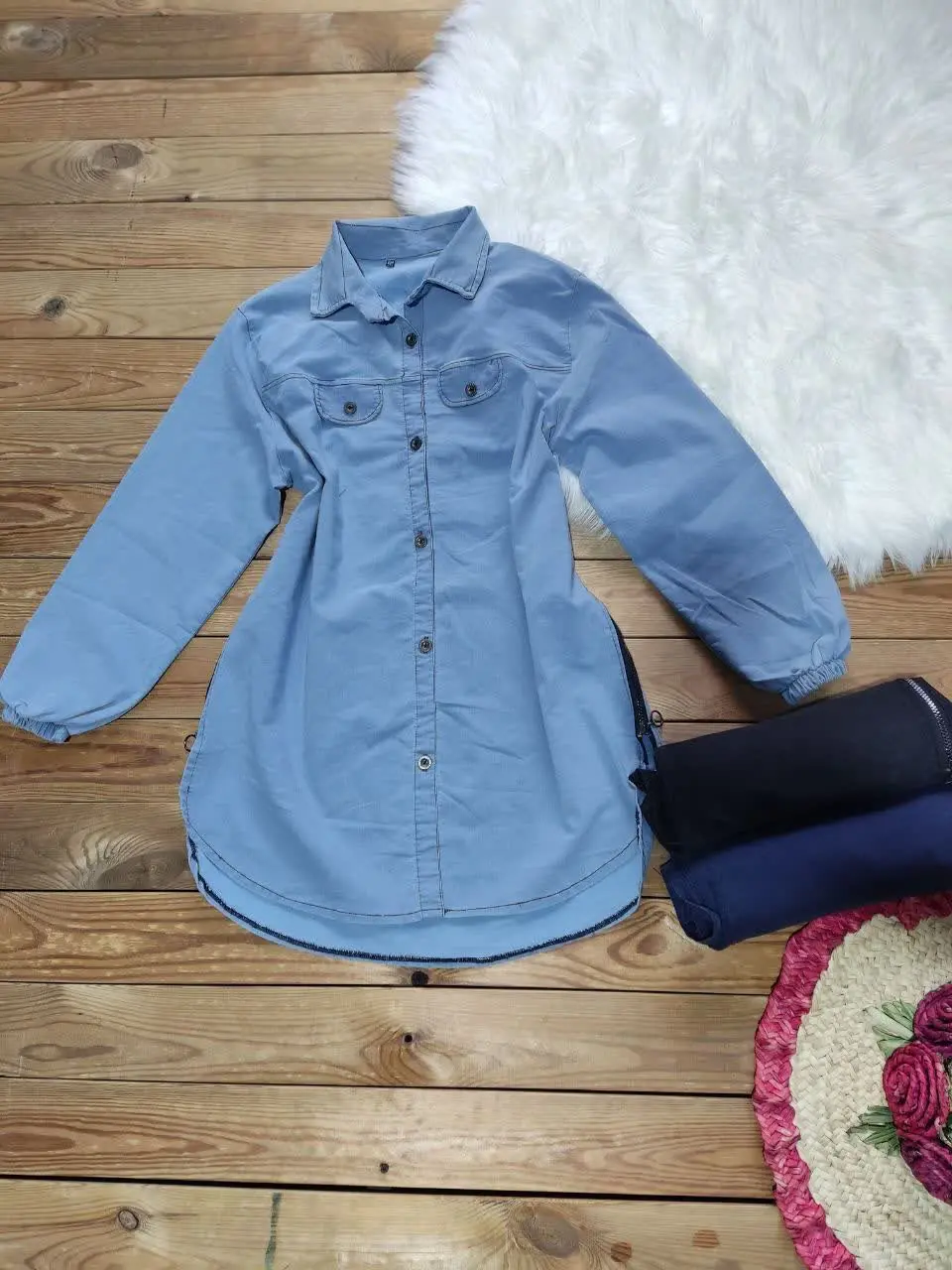 🌸مانتو بغل زیپ
