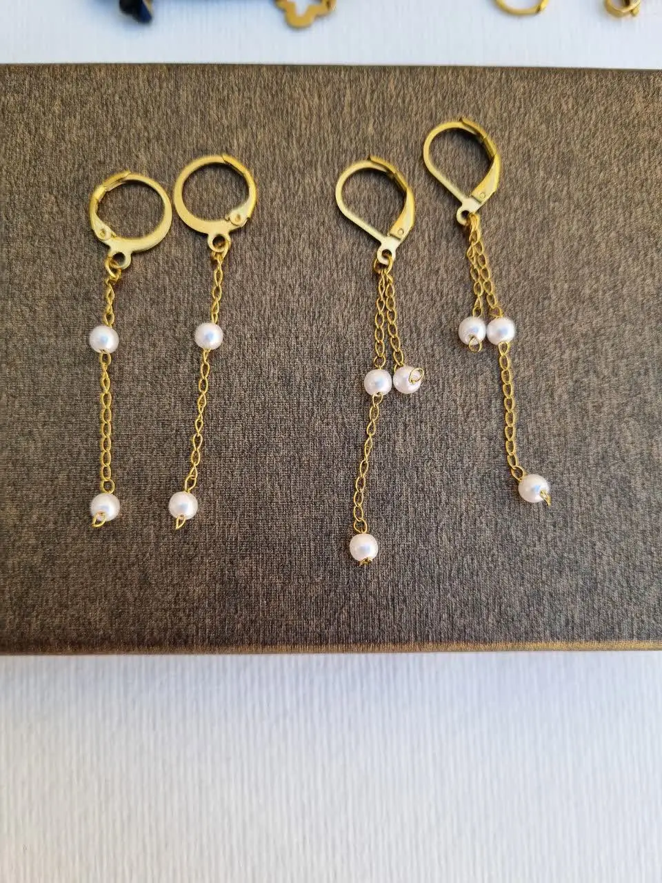 گوشواره مرواریدی😍
