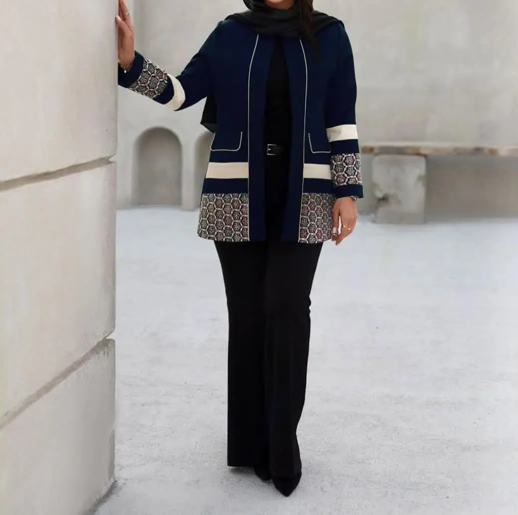 👚نام: کت یقه گرد مدل یاسینا
