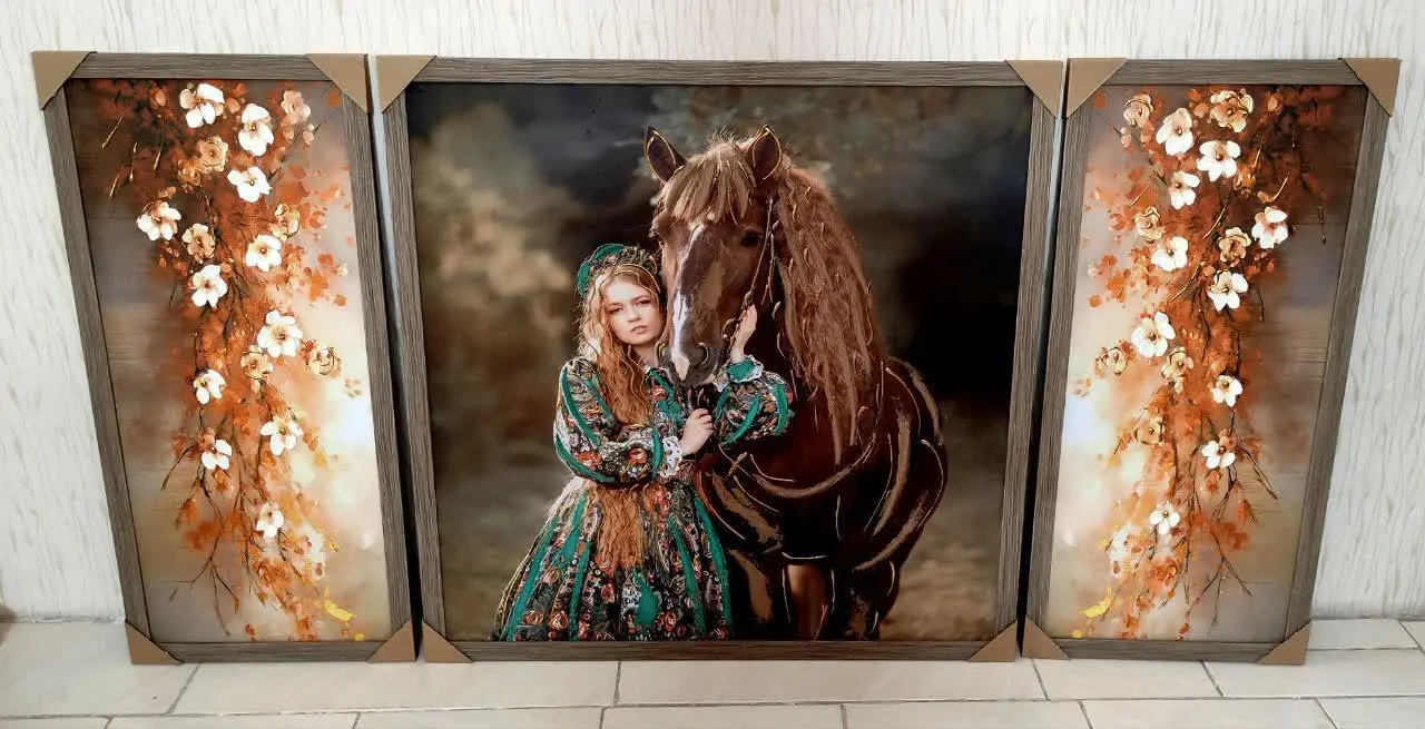 تابلوی طرح شکوفه‌ی بهاری برای سالنهای بزرگ و متوسط👌😎😇
