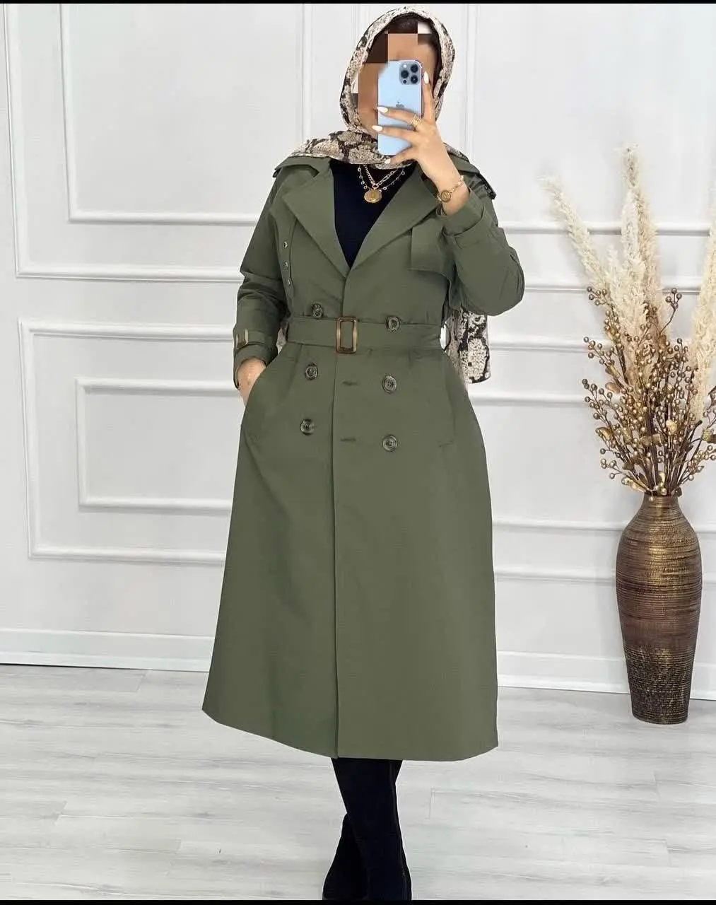 🍃نام: مانتو بارانی صبا
