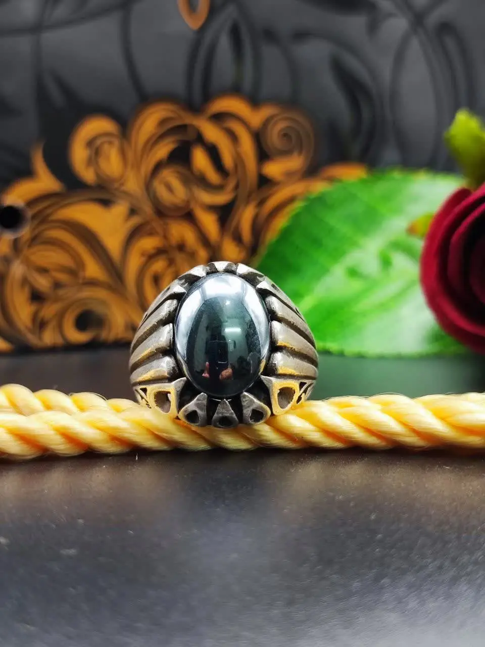 #انگشتر_مردانه_حدید
