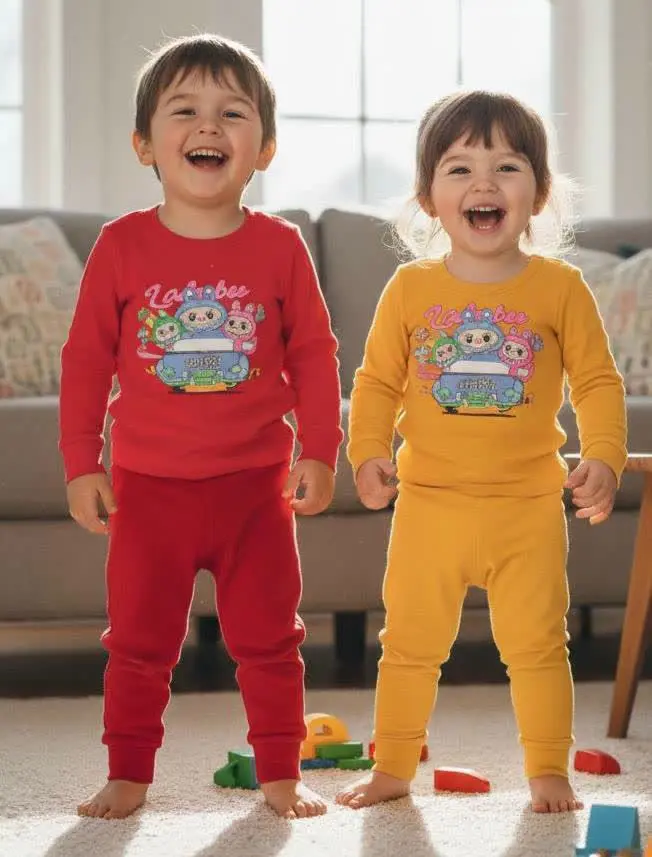 🧶 بلوز شلوار 🧿 سه لبوبو ماشین