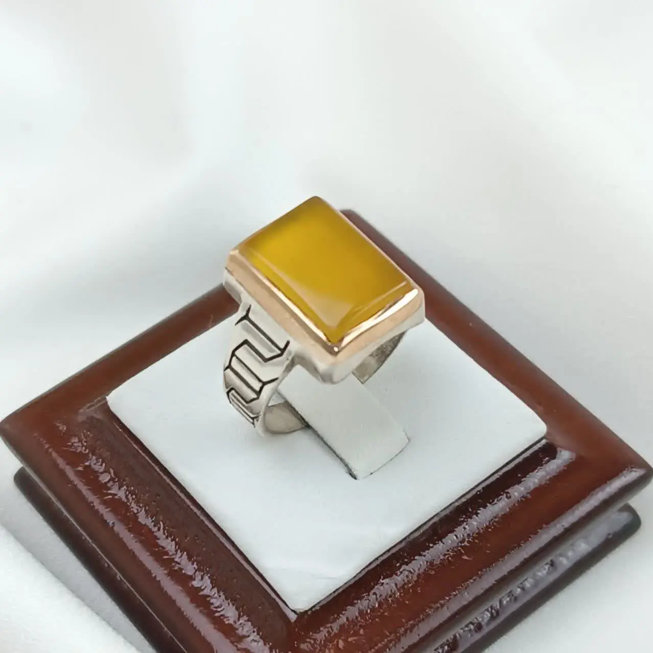 انگشتر نقره مردانه مدل اسپورت