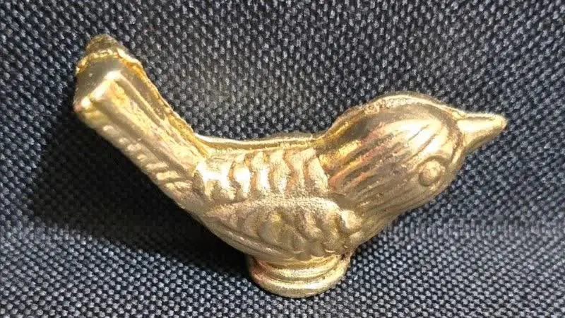 گنجشک فلزی طرح دار۴عددی
