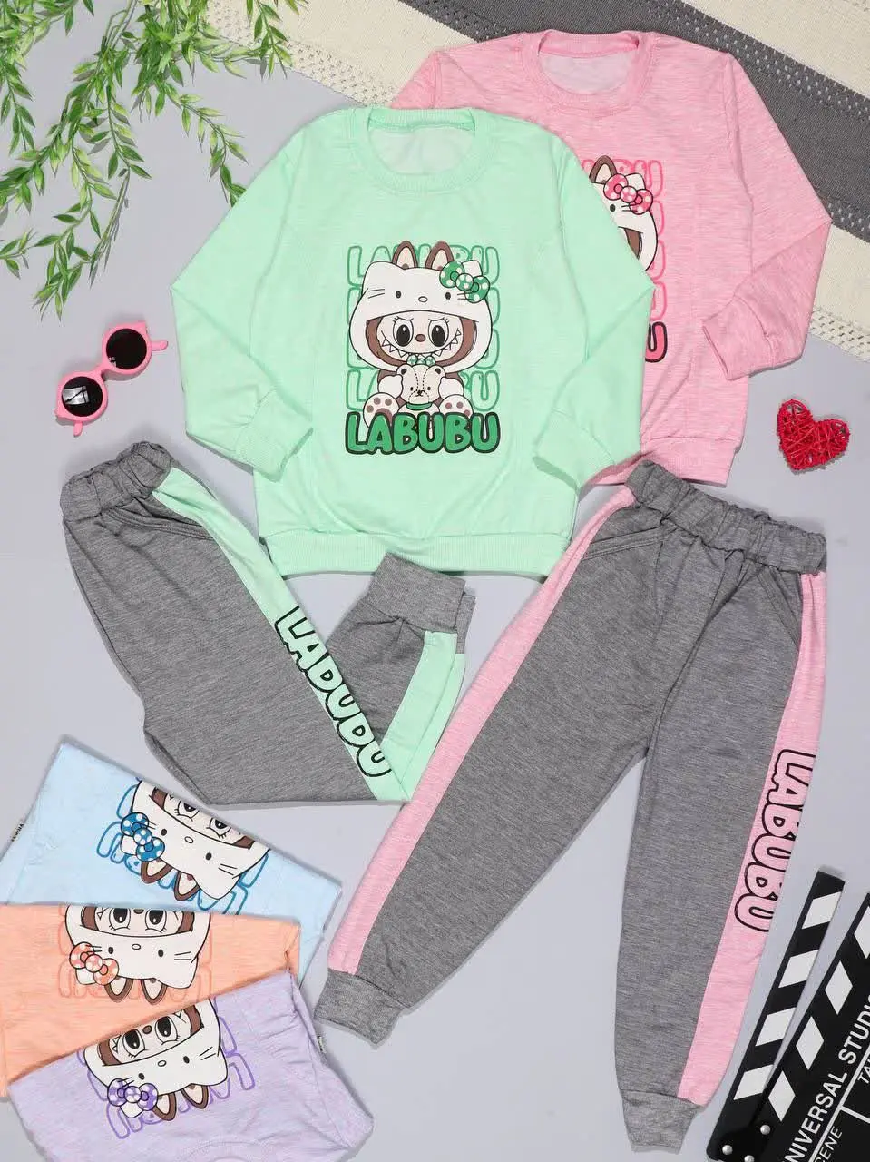 👫بلوز و شلوار دخترانه افکتی...