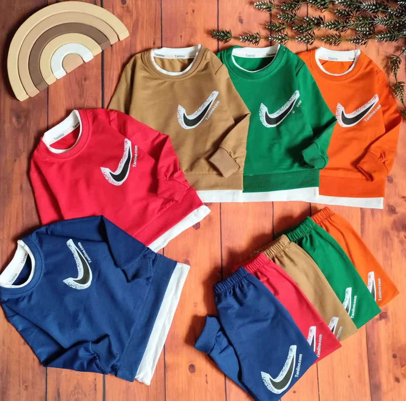 😍ست بلوز و شلوار طرح نایک،...