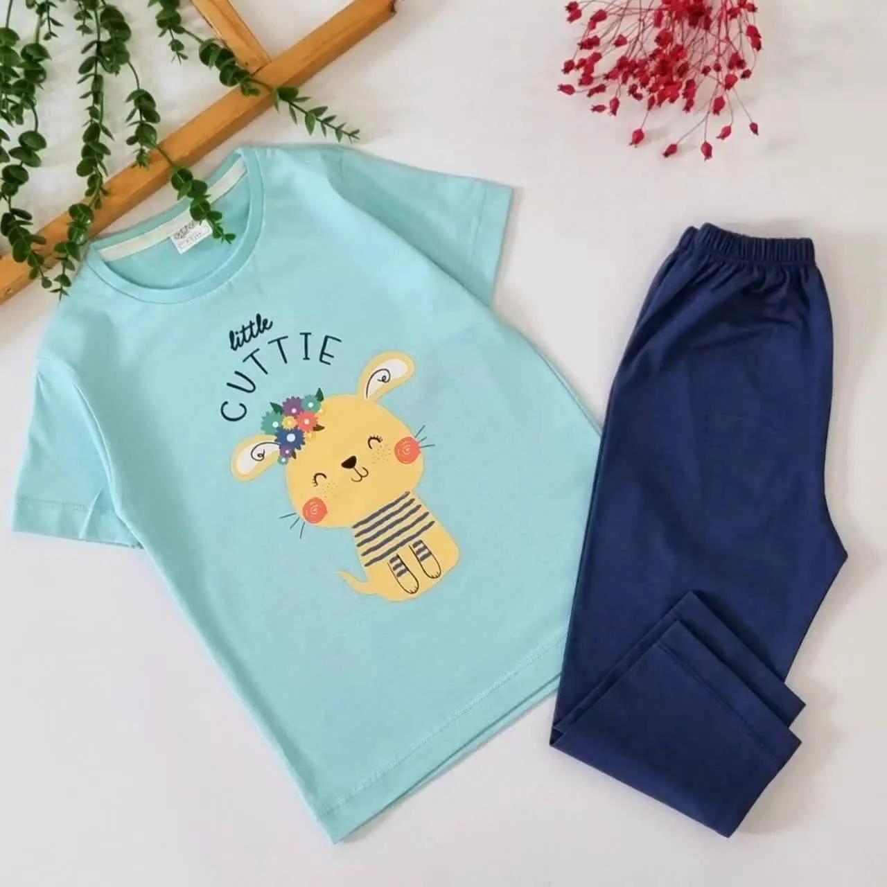 #تیشرت #شلوارک #دخترانه خرگوش
