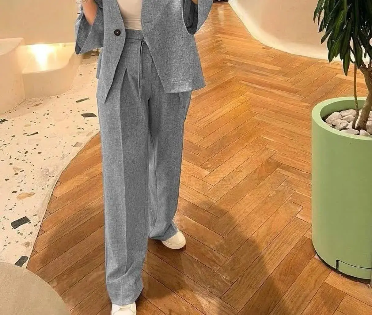 🍃نام: مانتو شلوار آتریسان 
