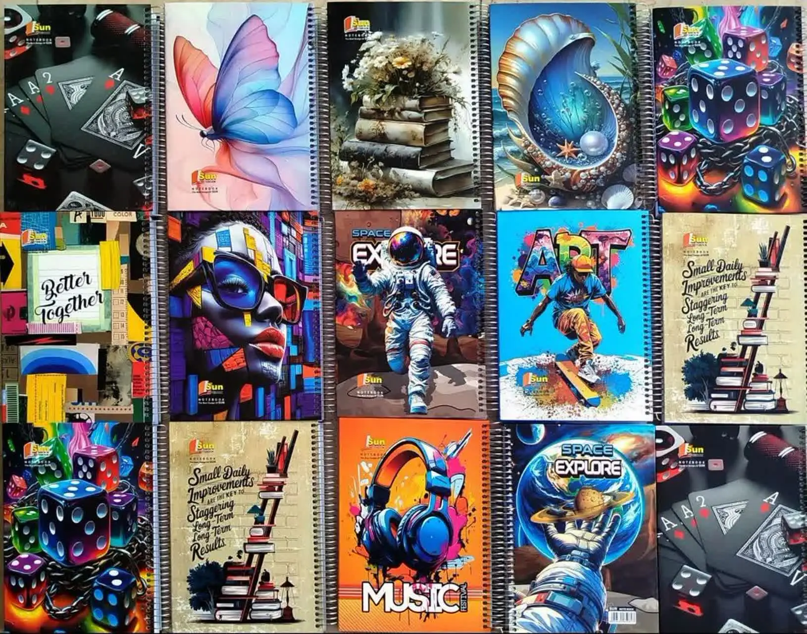 ❗ دفتر ۲۰۰ برگ خطی جلد سخت...