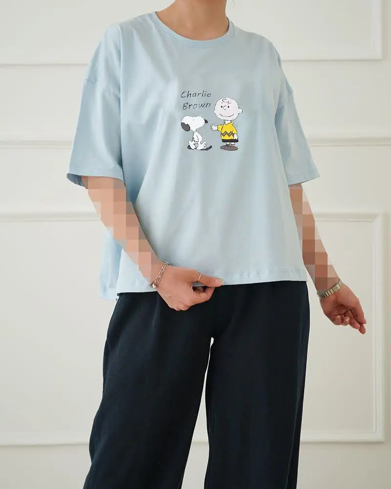 ⚡️پک ۱۰ عددی تیشرت باکسی قو...