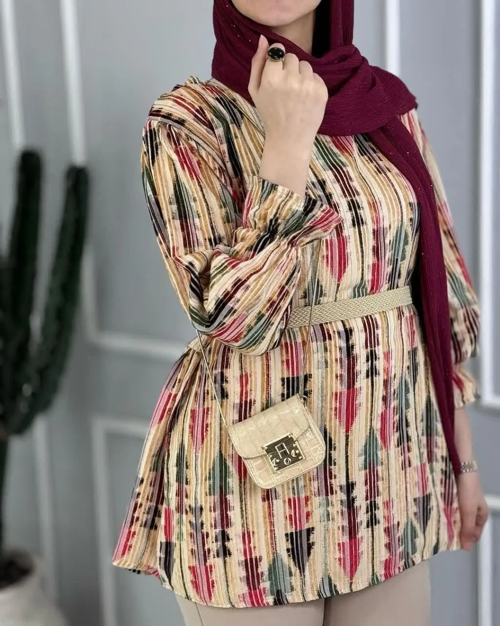 🛍نام: تونیک مانتویی بلوط🌱
