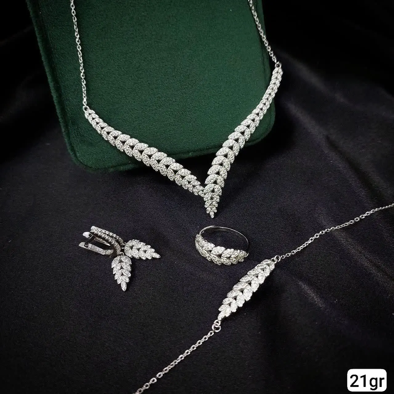 سرویس نقره لوکس جواهری😍😍 ❌ا...