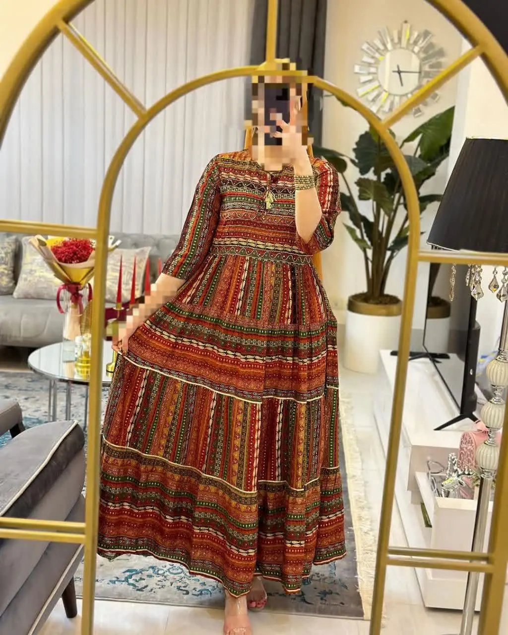 لباس کورتای هندی🔥
