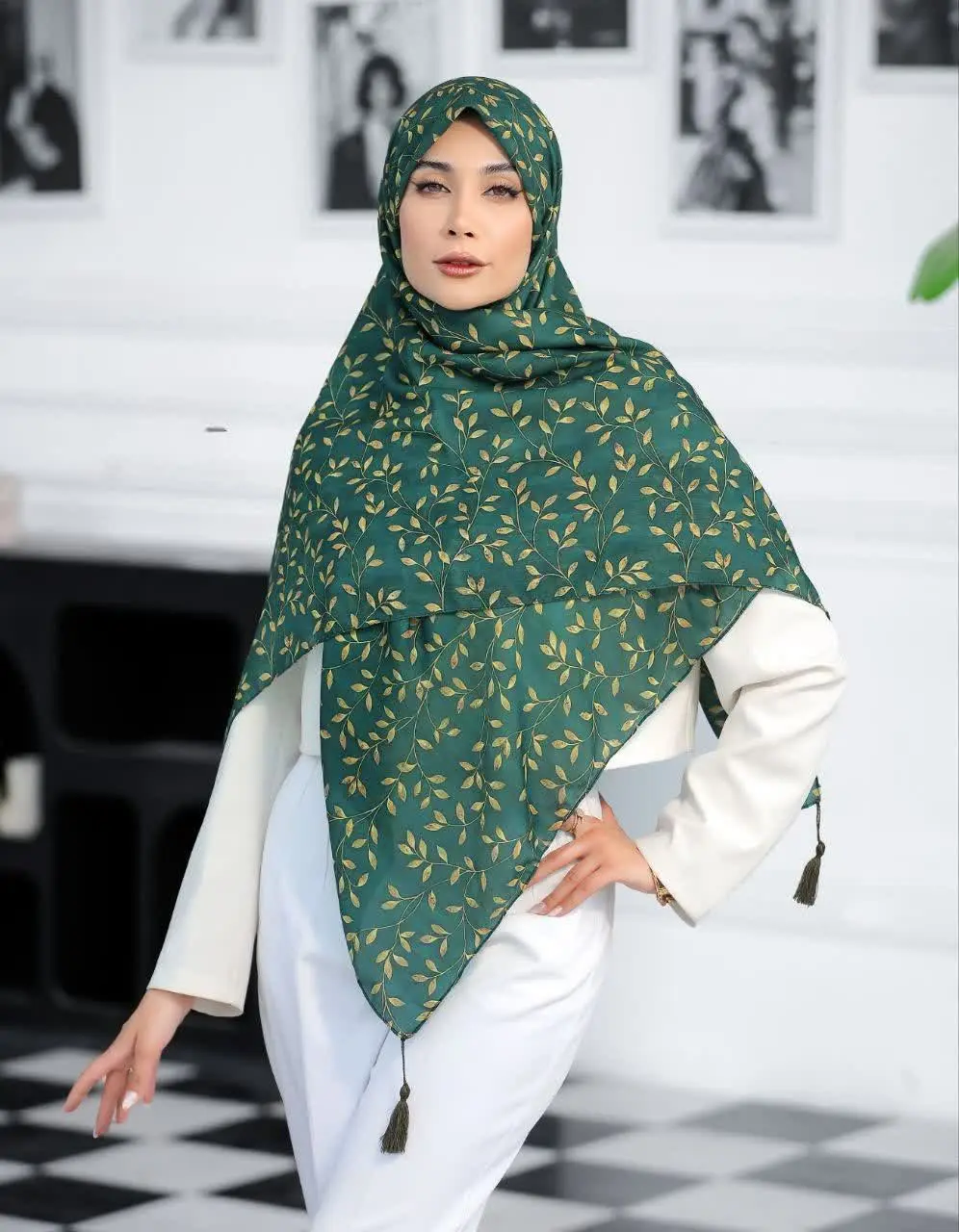 روسری نخی قواره ۱۴۰
