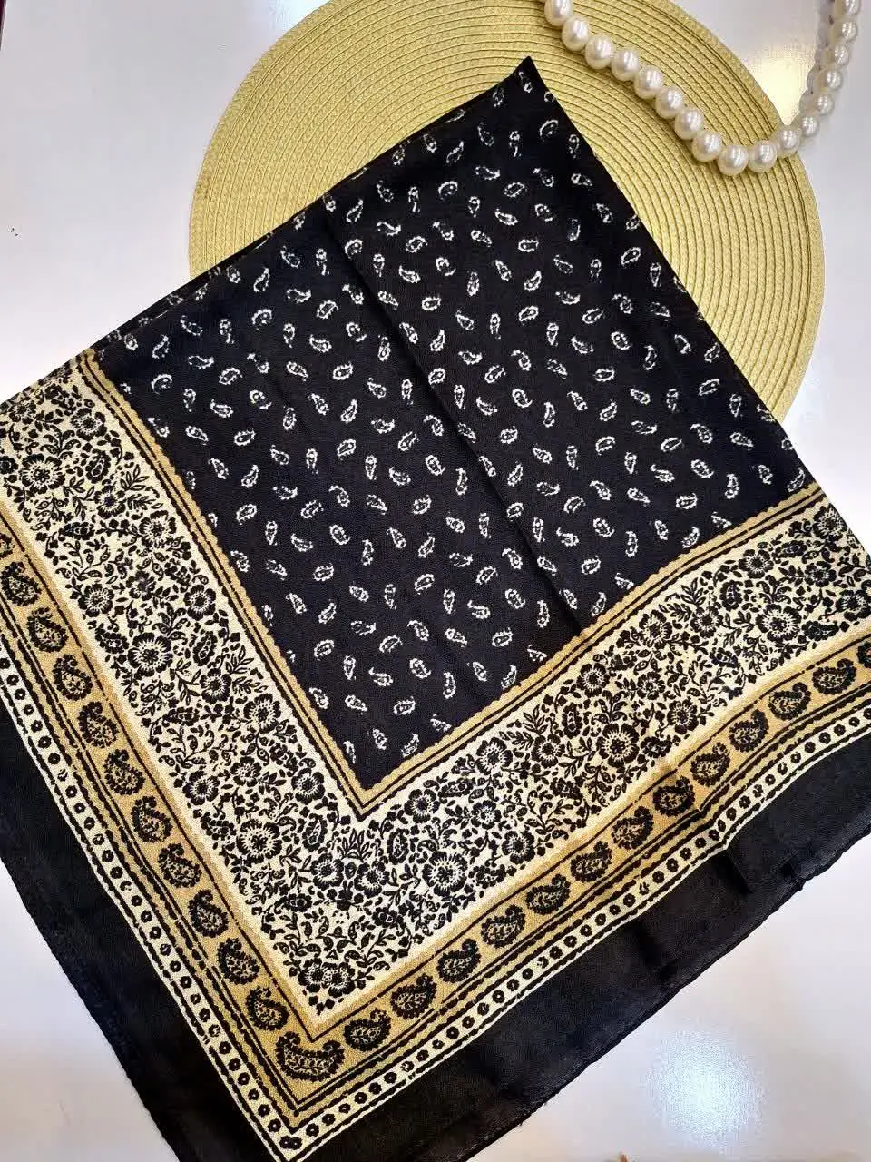 ⚜️روسری نخ پنبه اعلا
