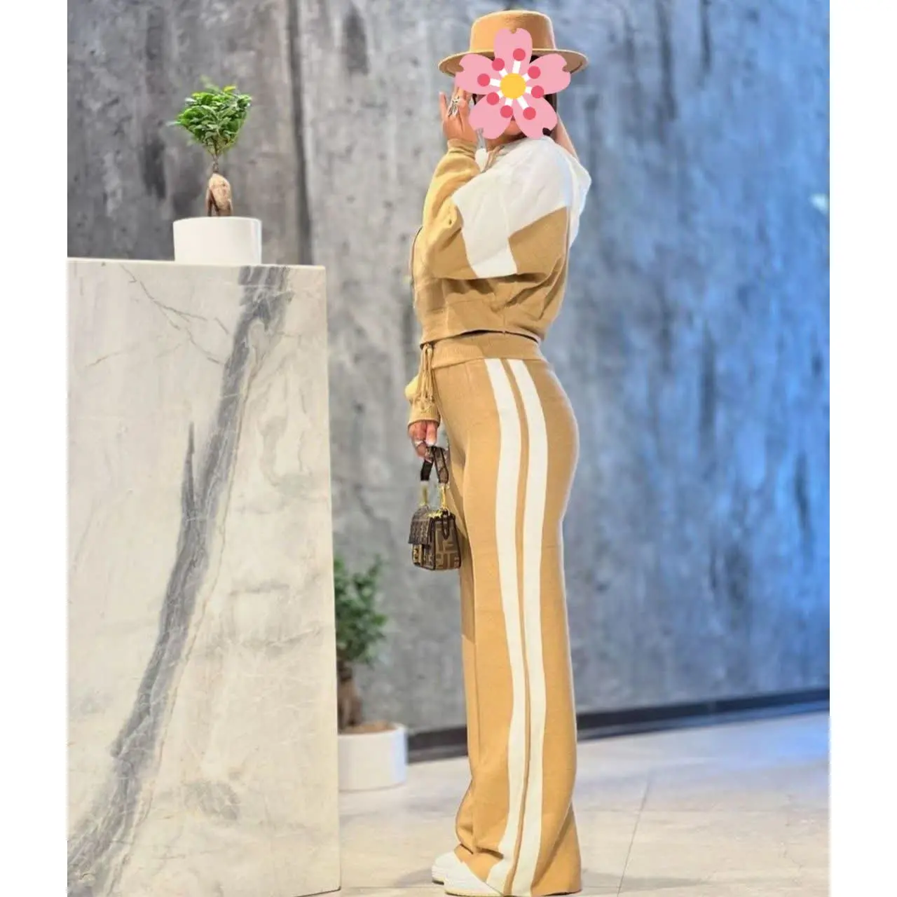 ❤️نام: کراپ و شلوار مدل پانته آ
