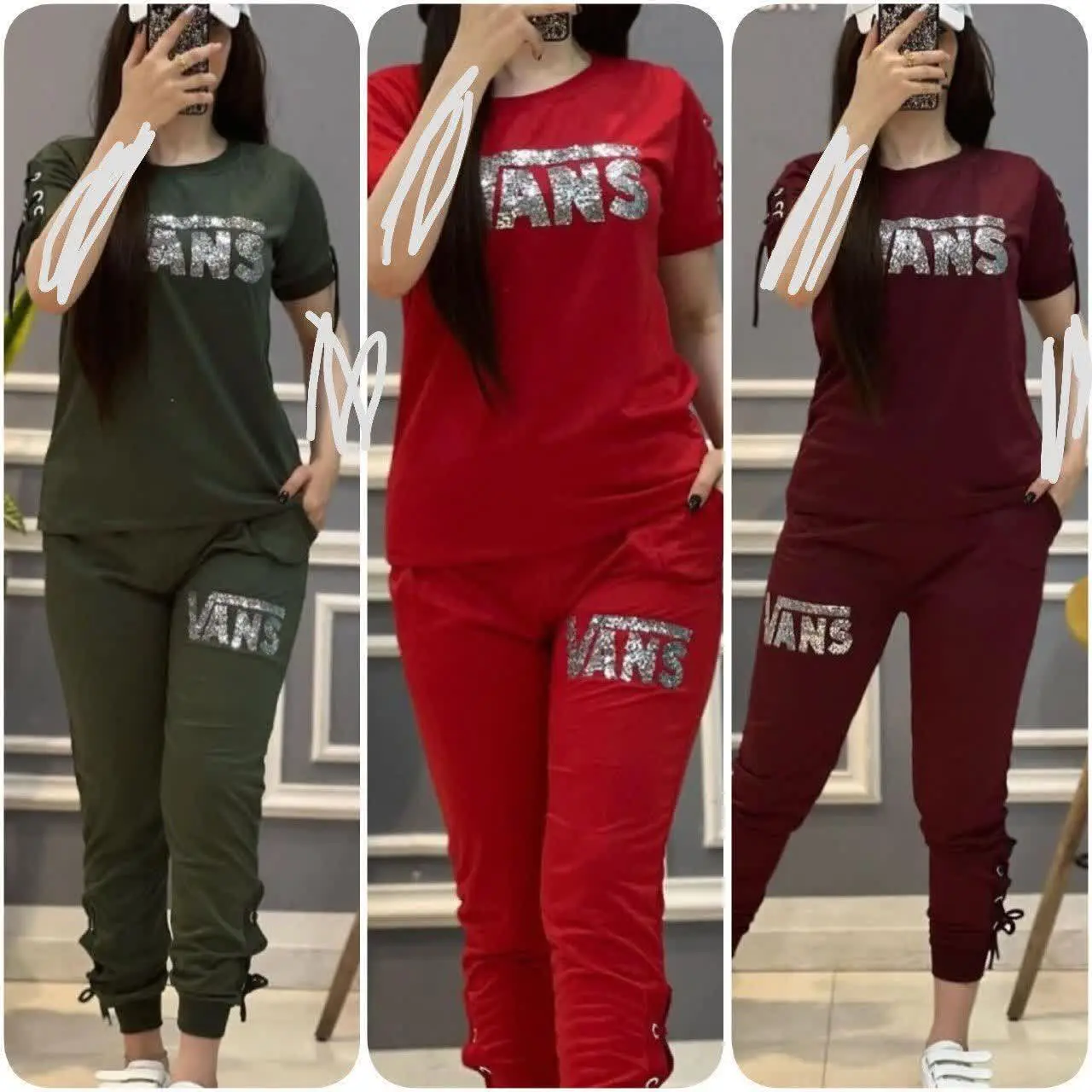 ❤️نام: تیشرت و شلوار مدل Vans
