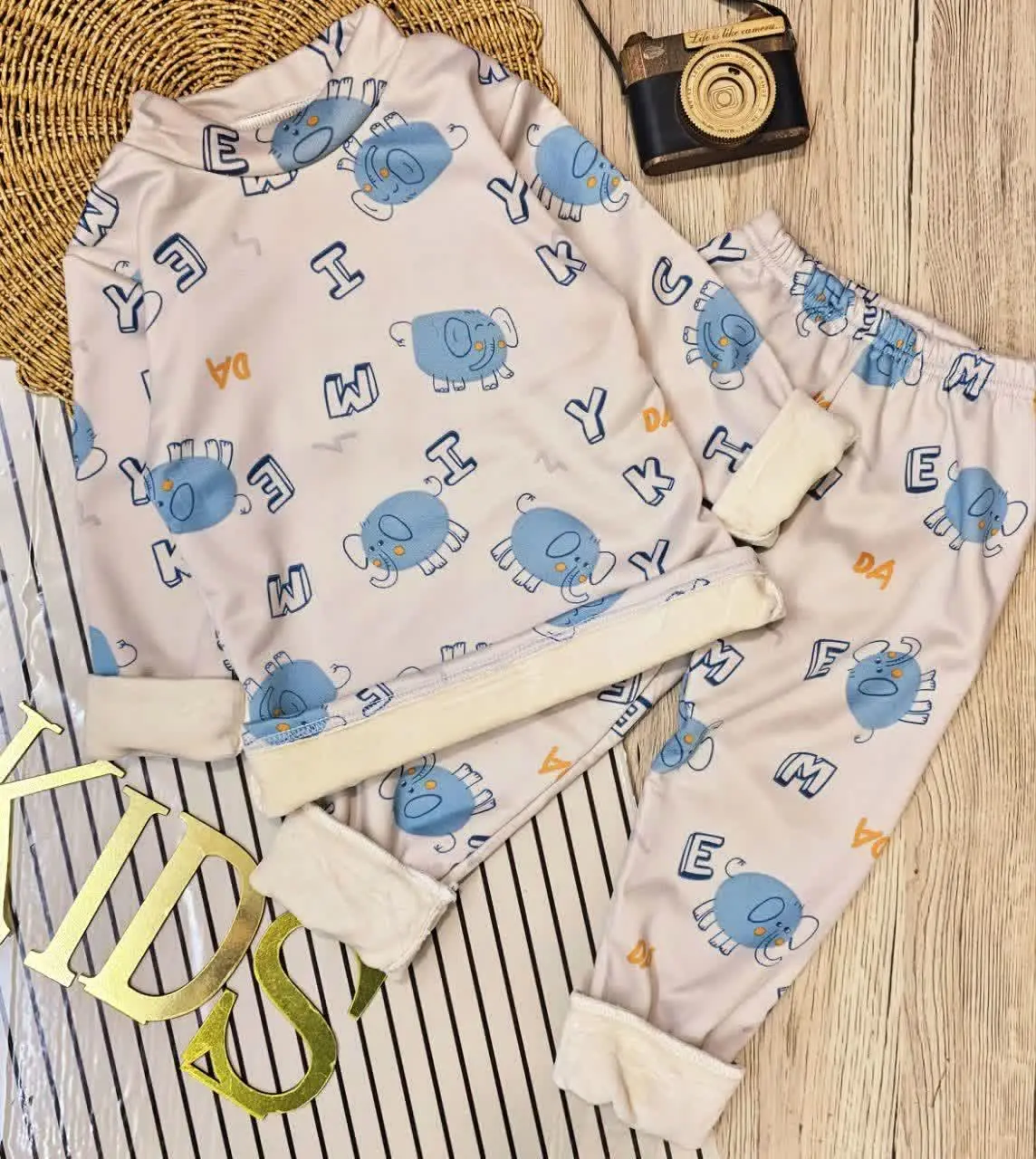 بلوز شلوار اسپرت خزدار فیلی