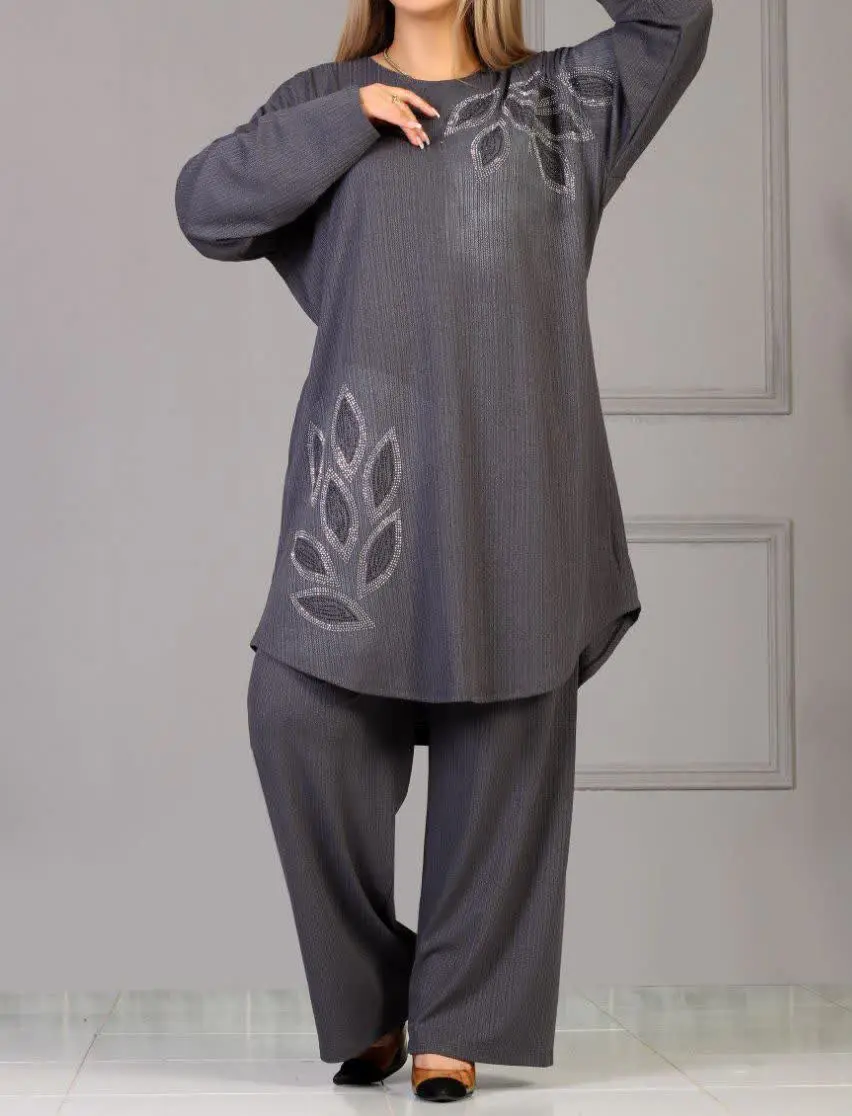 💞شومیز و شلوار شیک برگ💞
