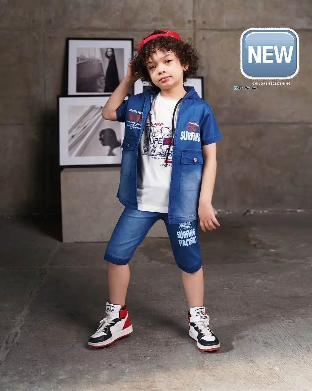 👫سه تیکه جین کوتاه PACIFIC👫
