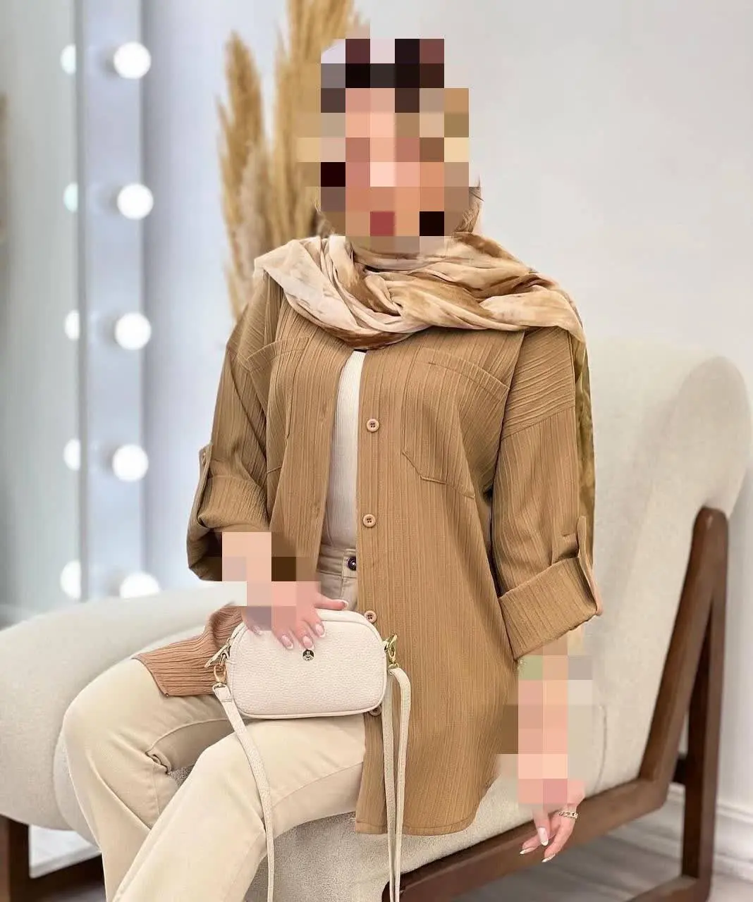 🖋نام: شومیز مانتویی فانی
